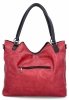 Torebka Damska Shopper Bag XL firmy Hernan HB0337 Bordowa